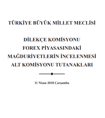 Forex T.B.M.M Meclis Komisyon Tutanakları