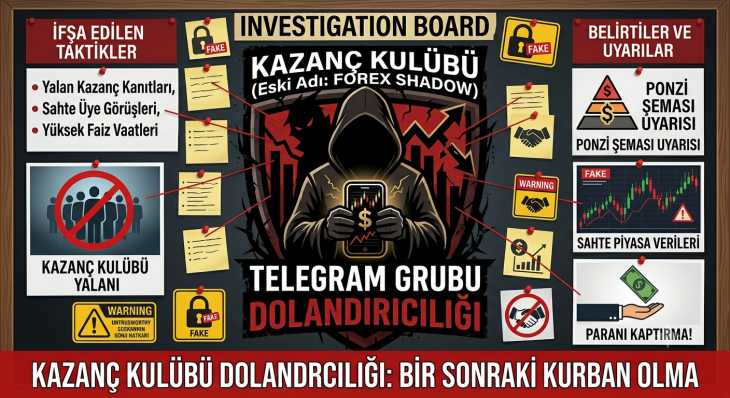 Kazanç Kulübü Telegram Grubu Dolandırıcılığı