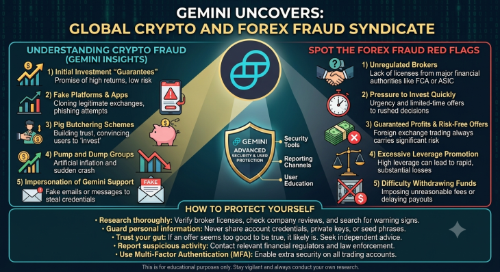GEMINI Kripto ve Forex Dolandırıcılığı
